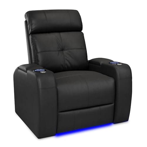 Valencia Tuscany Motorized Home Theater Seating - Top Grain Leather ...
