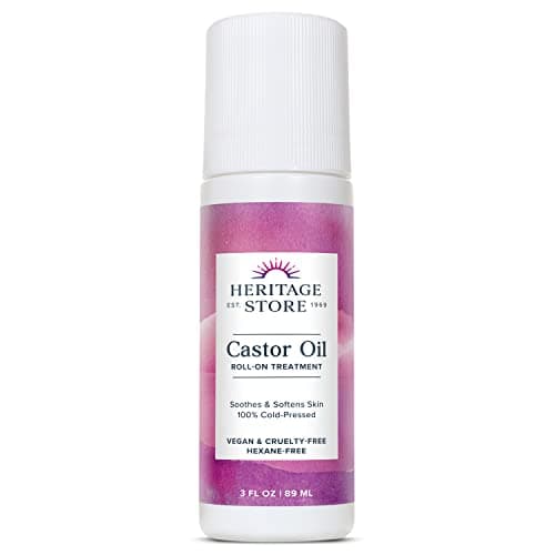 Amazon.com: HERITAGE STORE Organic Castor Oil - Glass Bottle ...