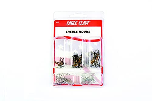 Hameçons triples en acier inoxydable Eagle Claw 376SS