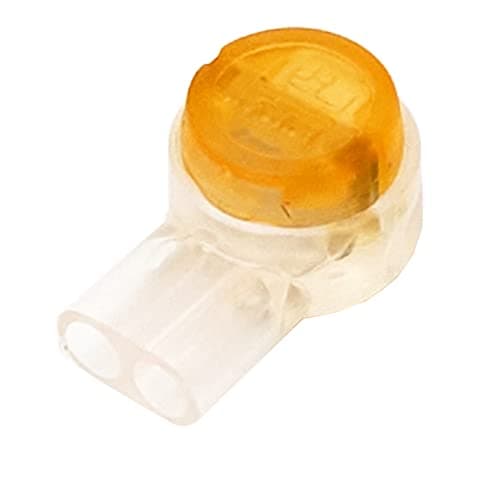 IDEAL Industries 84-9301 Vinyl Insulated Butt Splice, Yellow, 12 to 10 ...
