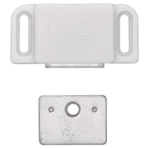 Liberty C080X1L-W-U1 Economy Magnetic Cabinet Catch with Strike, 10 ...