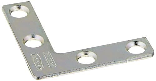 National Hardware V117 Series N113-969 Corner Brace, 3 in L, 1/2 in W ...