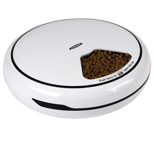 Lentek Smart Pet Feeder with 720p HD Video, 2-Way Audio, 200 oz ...