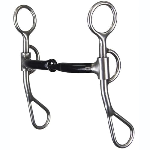 Reinsman Ported Roller Dee Ring Snaffle - The Stagecoach West
