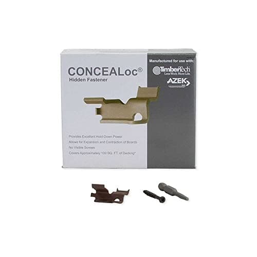 Shop TimberTech CONCEALoc 175-Count Brown Clip Deck Hidden Fasteners ...