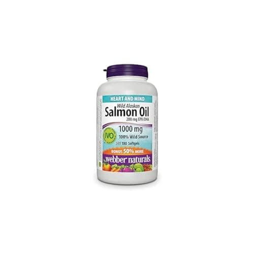Webber Naturals Wild Alaskan Salmon Oil