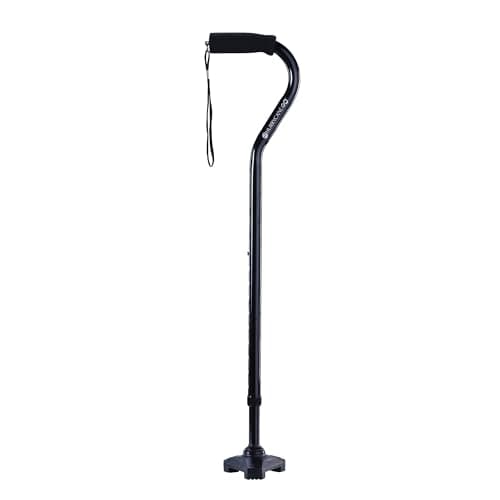 HurryCane Freedom Edition All-Terrain Cane - Black HSA/FSA Eligible ...