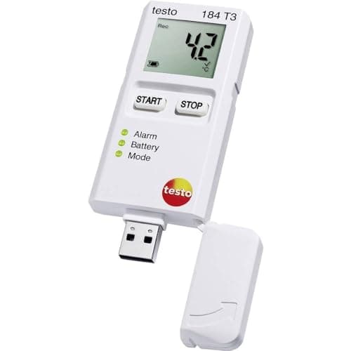 Emerson Testo 184 T3 Temperature Data Logger