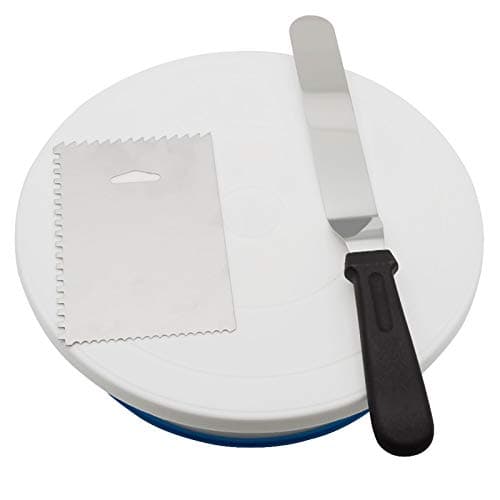 Cake Stand, 11 Inch Rotating Cake Turntable, Turns Smoothly Revolving ...