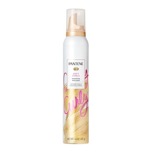 Pantene Pro-V Curl Defining Mousse, Maximum Hold, 6.6 oz (1 Pack ...