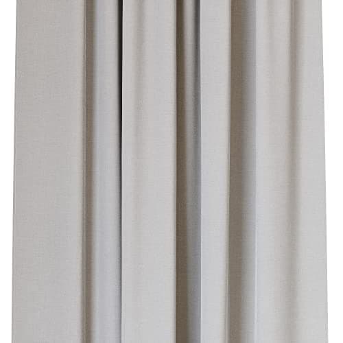 Umbra 63-in Navy Polyester Blackout Standard Lined Rod Pocket Curtain ...