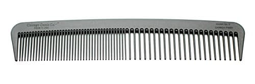 Chicago Comb Model No. 6 Carbon Fiber Comb