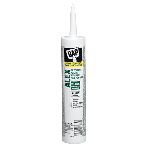 DAP ALEX PLUS Caulk - Acrylic Latex Plus Silicone - 300 ml - Almond ...