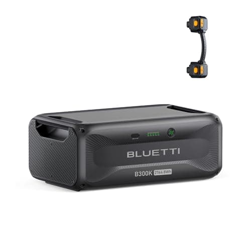 Bluetti AC300 3kW portable power station with 2 X B300 3.072kWh LiFePO4 ...