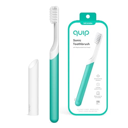 quip Sonic Battery Electric Toothbrush, Slate Metal - Walmart.com