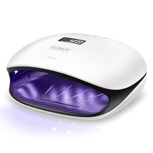SUNUV SUN4 48W UV LED Lamps Nail Dryer Lamp with LCD Display Smart UV ...