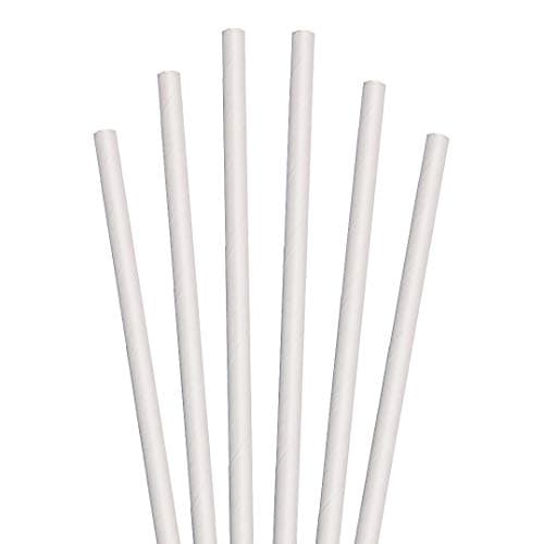 Aardvark Paper Straws Jumbo Straw Unwrapped, 7-3/4", 50pk - Walmart.com