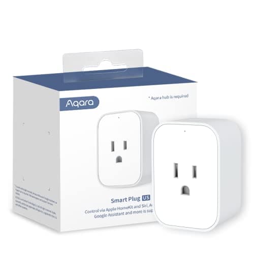 Aqara Smart Plug, Requires AQARA HUB, Zigbee, with Energy ...