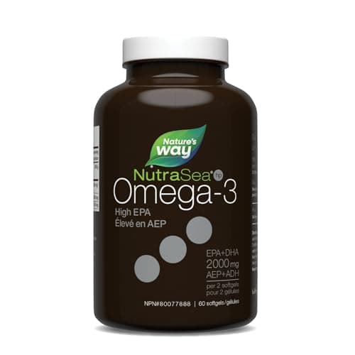 Nature's Way NutraSea hp Omega-3 High EPA – Omega-3 Supplement with ...