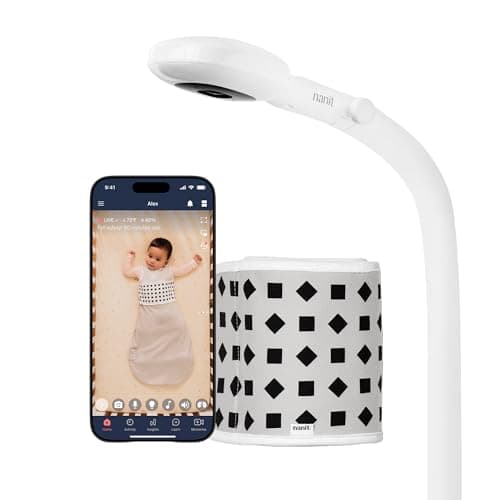 Nanit Pro Smart Baby Monitor with HD Camera & Floor Stand, New Version ...