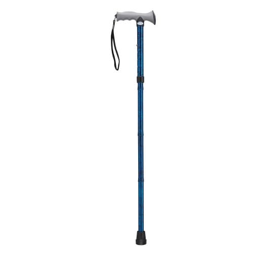 Drive Medical Lightweight Adjustable Folding Cane with T Handle