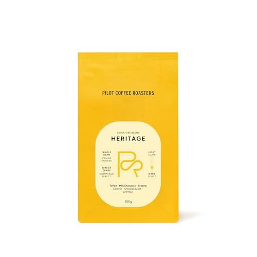 Pilot Coffee Roasters Heritage Signature Espresso Blend, Whole Coffee ...
