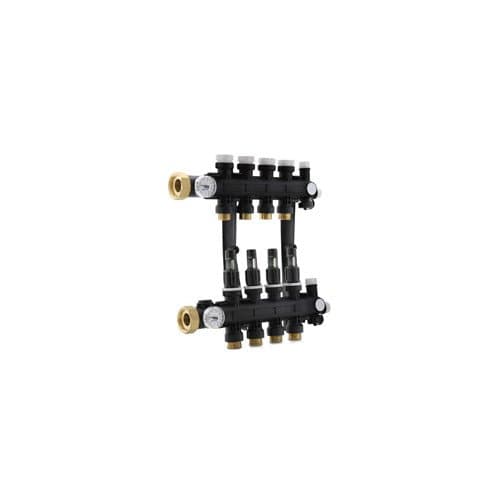 Uponor EP Heating Manifold Assembly with Flow Meter - Black (A2670601 ...