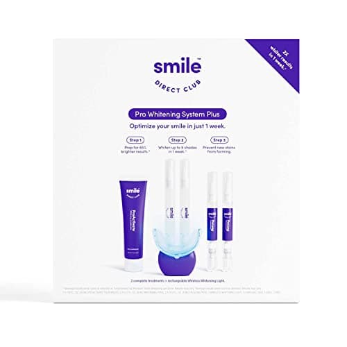 SmileDirectClub Bright Smile Pro Teeth Whitener & Stain Remover, 4 Gel ...