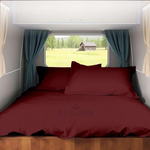 Amazon.com: Shreem Linen Luxury 4 Piece Microfiber RV Sheet Set, Deep ...