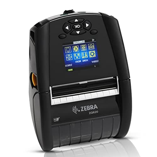 Zebra ZQ620 3 inch Bluetooth Mobile Receipt and Label Printer