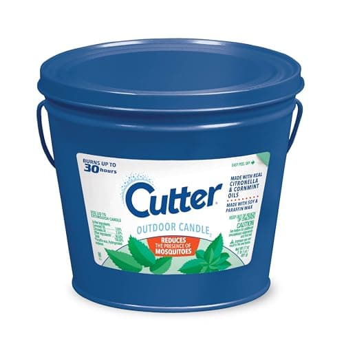 Cutter Citro Guard 17-oz Citronella Candle - Outdoor Mosquito Repellent ...
