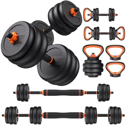 Feierdun Adjustable 44lbs Dumbbell Set with Connector – PzDeals