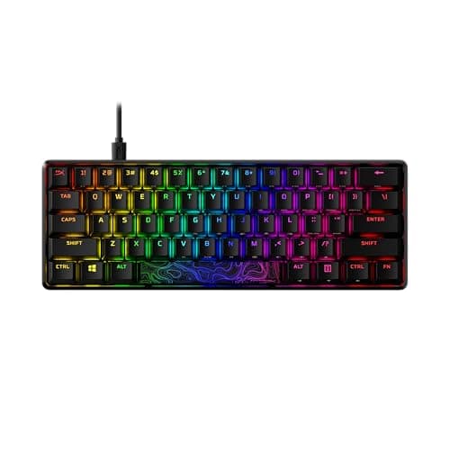 Amazon.com: HyperX Alloy Origins 60 - Mechanical Gaming Keyboard ...
