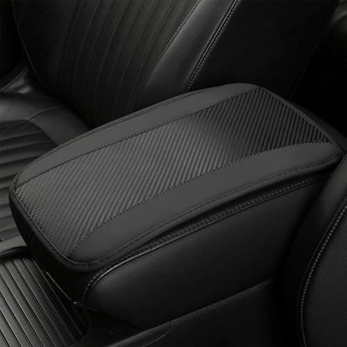 SEG Direct Car Center Console Cover, Breathable Leather Auto Armrest ...
