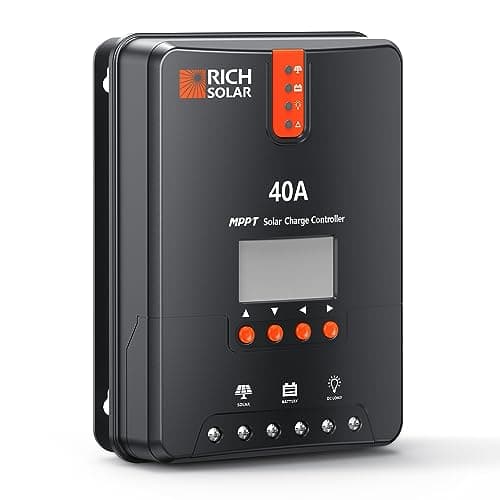 Rich Solar 40 Amp MPPT Solar Charge Controller — Build the Power