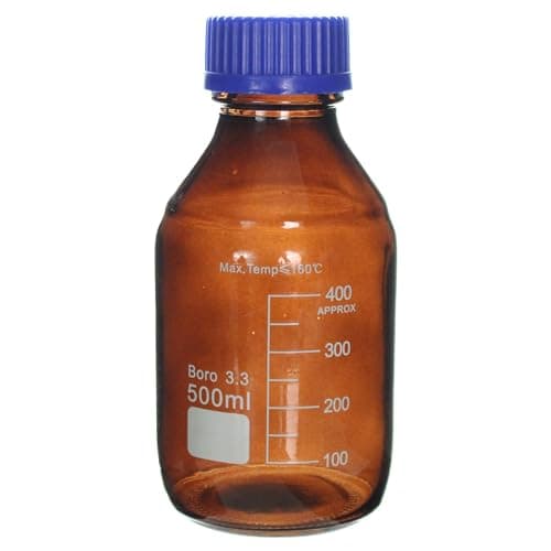 DURAN® Protect+ Laboratory Bottle, Amber, Wide-Mouth | DWK Life Sciences