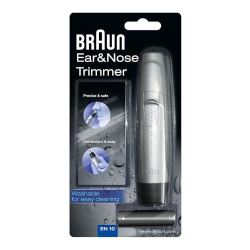 Braun Exact Series EN10 Ear & Nose Hair Trimmer, Efficient & Safe ...