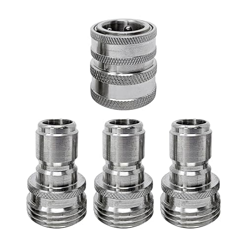 MTM Hydro Stainless Steel High Flow QC Coupler