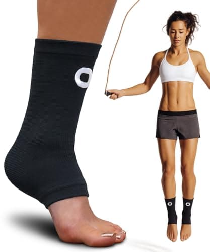 Amazon.com: Ankle Brace Compression Sleeve for Men & Women (1 Pair ...
