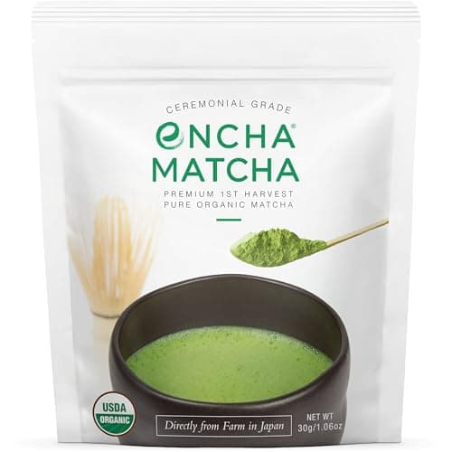 Organic Ceremonial Grade Matcha Green Tea Powder - Encha Matcha