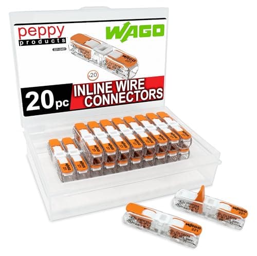 Connecteur Wago 221 pour raccord en ligne avec boîtier