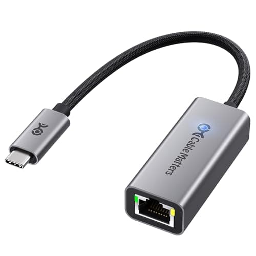 Amazon.com: Cable Matters Plug & Play USB C to Ethernet Adapter ...