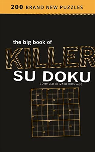 The Big Book of Killer Su Doku by Mark Huckvale - Books - Hachette ...