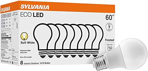 SYLVANIA Eco Led A19 Light Bulb, 60W Equivalent, Efficient