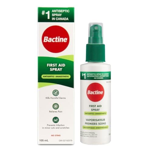 Bactine MAX First Aid Antiseptic Wound Wash
