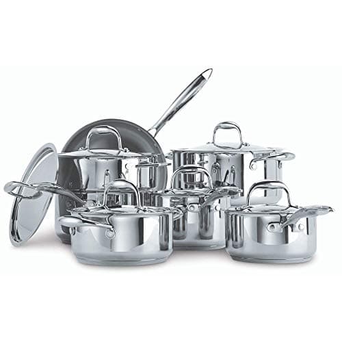 Canadian Signature 13-Piece Stainless Steel Cookware Set | Paderno
