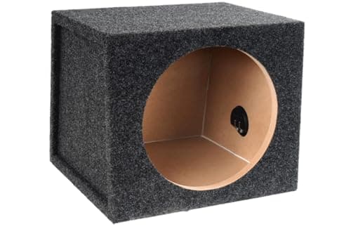 Atrend E10SV B Box Series 10-Inch Single Vented Subwoofer Enclosure ...