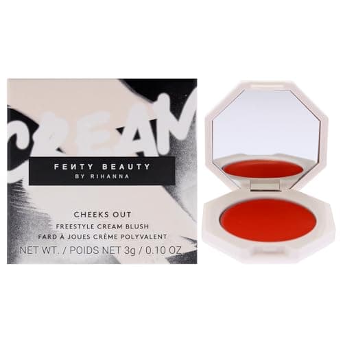 Fenty Beauty Peach Face Cheeks Out Freestyle Cream Blush Review ...