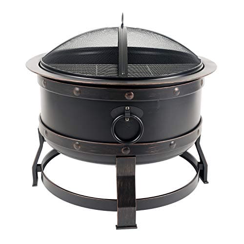 PLEASANT HEARTH Foyer extérieur Martin, 26 po, acier, bronze OFW165S | RONA