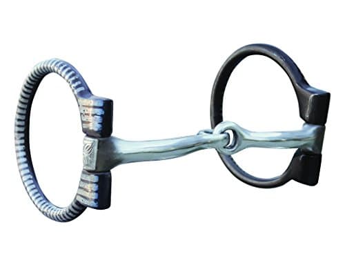 Professional s Choice Bob Avila Sweet Iron D-Ring Smooth Snaffle